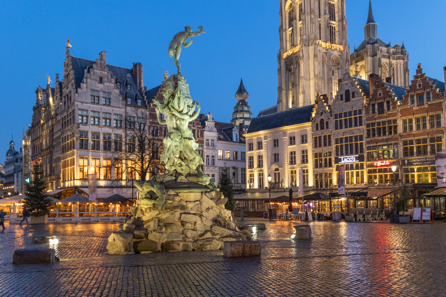 Historische binnenstad van Antwerpen